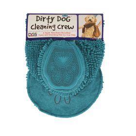 DGS Pet Products Dirty Dog Cleaning Crew Brown 13" x 31" x 1"