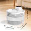 Pet Water Fountain,  Large Capacity Automatic Cat Water Dispenser with No Daily Refills Needed, Ultra-Quiet Pump Sleep-Friendly