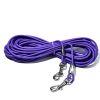 Heavy Duty Dog Tie Out Cable with Stake, Waterproof PVC Double Dog Leash for Yard Camping