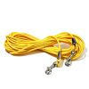 Heavy Duty Dog Tie Out Cable with Stake, Waterproof PVC Double Dog Leash for Yard Camping